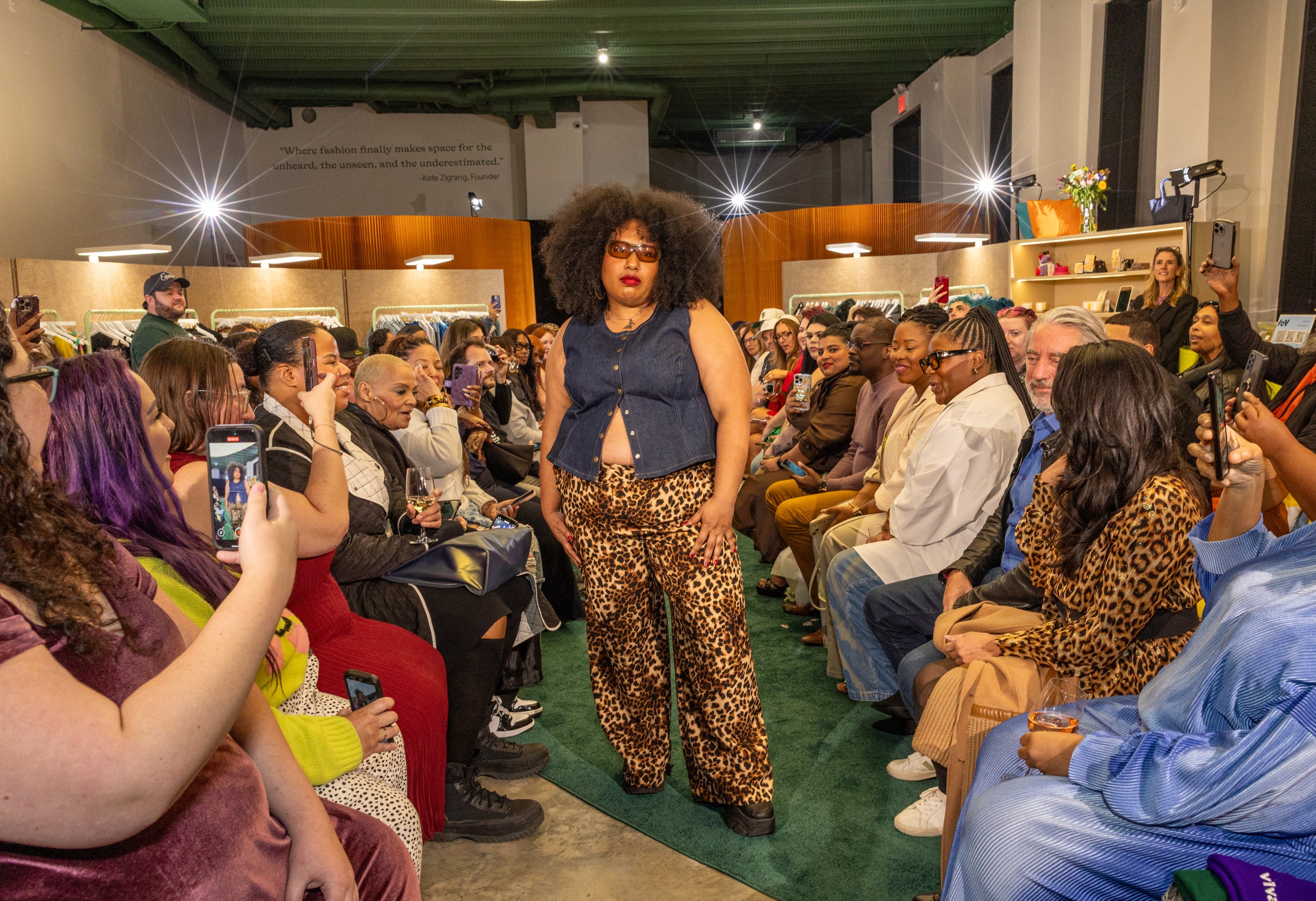 Riley Wide Pajama Style Pant | Leopard