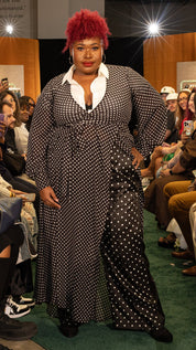 The Maxi Wrap Dress | New Polka Dot