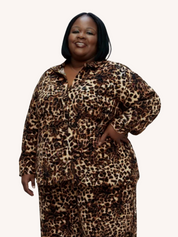 The Quinn Shirt | Leopard