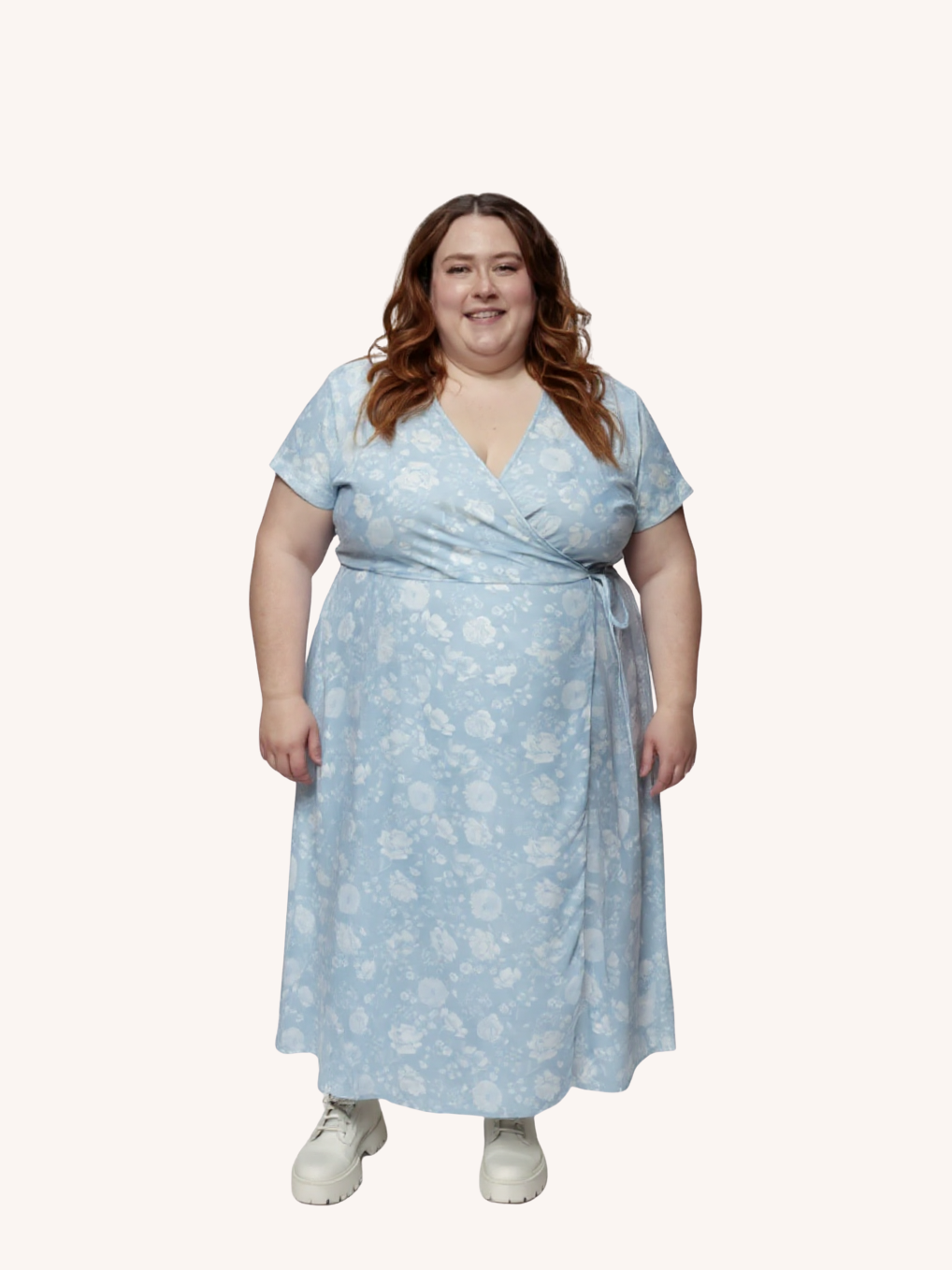 Maxi Wrap Dress | Florals