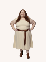 Midi Wrap Belt | Whiskey