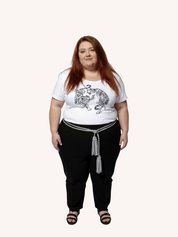 Fringe Soga Belt | Silver