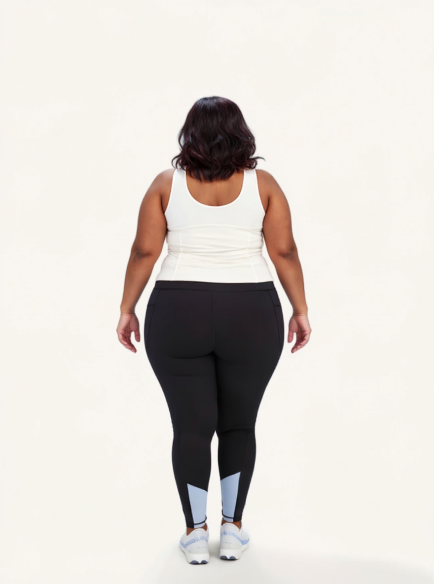 Streamline 7/8 Legging | Black