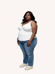 Full Support Bra-Free Top | Natural