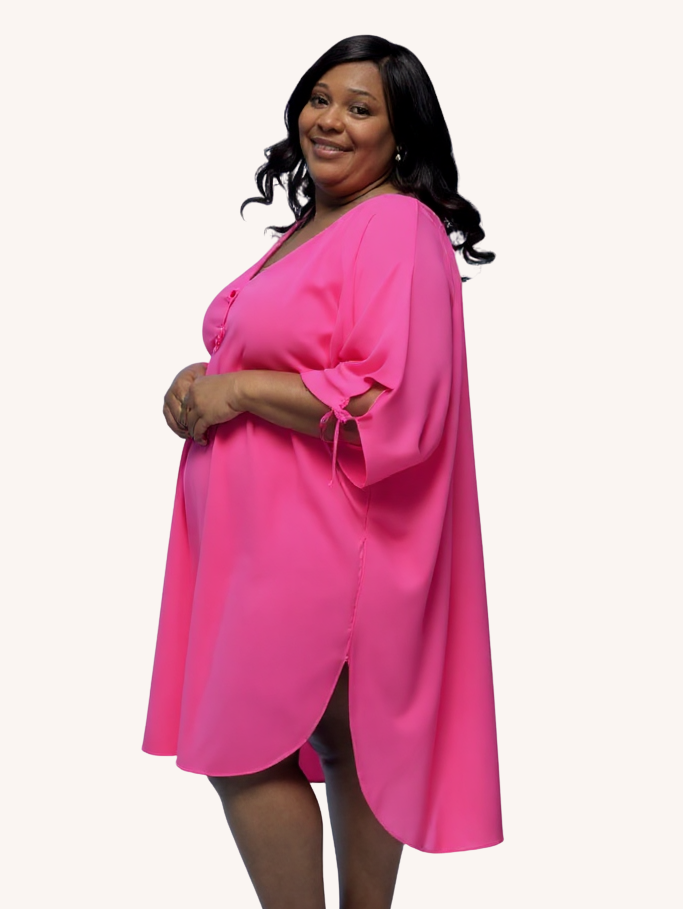 Maxine Kaftan | Blossom Pink