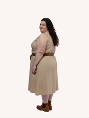 Midi Wrap Belt | Whiskey