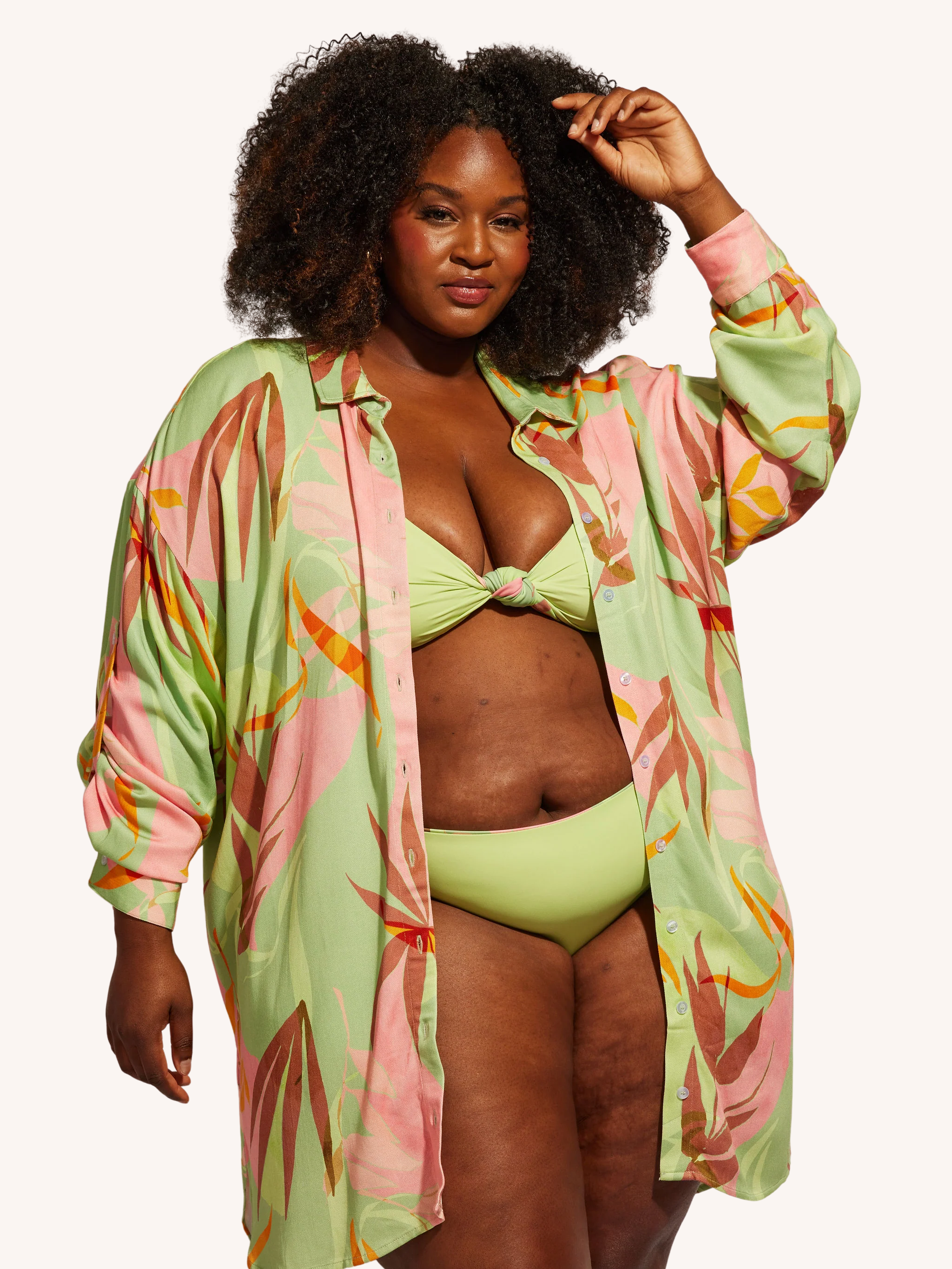 Sol Button-Up Shirt Dress | Birds of Paradise