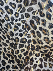Maxine Kaftan | Metallic Leopard