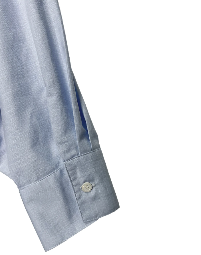 Mia Oversized Shirt Dress | Light Blue