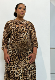 Lana Untamed Leopard Dress