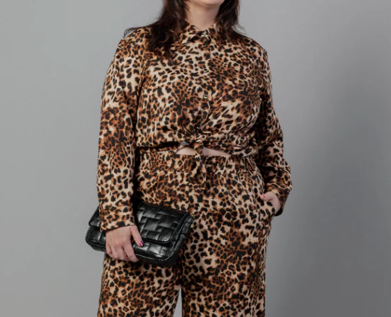 The Quinn Shirt | Leopard