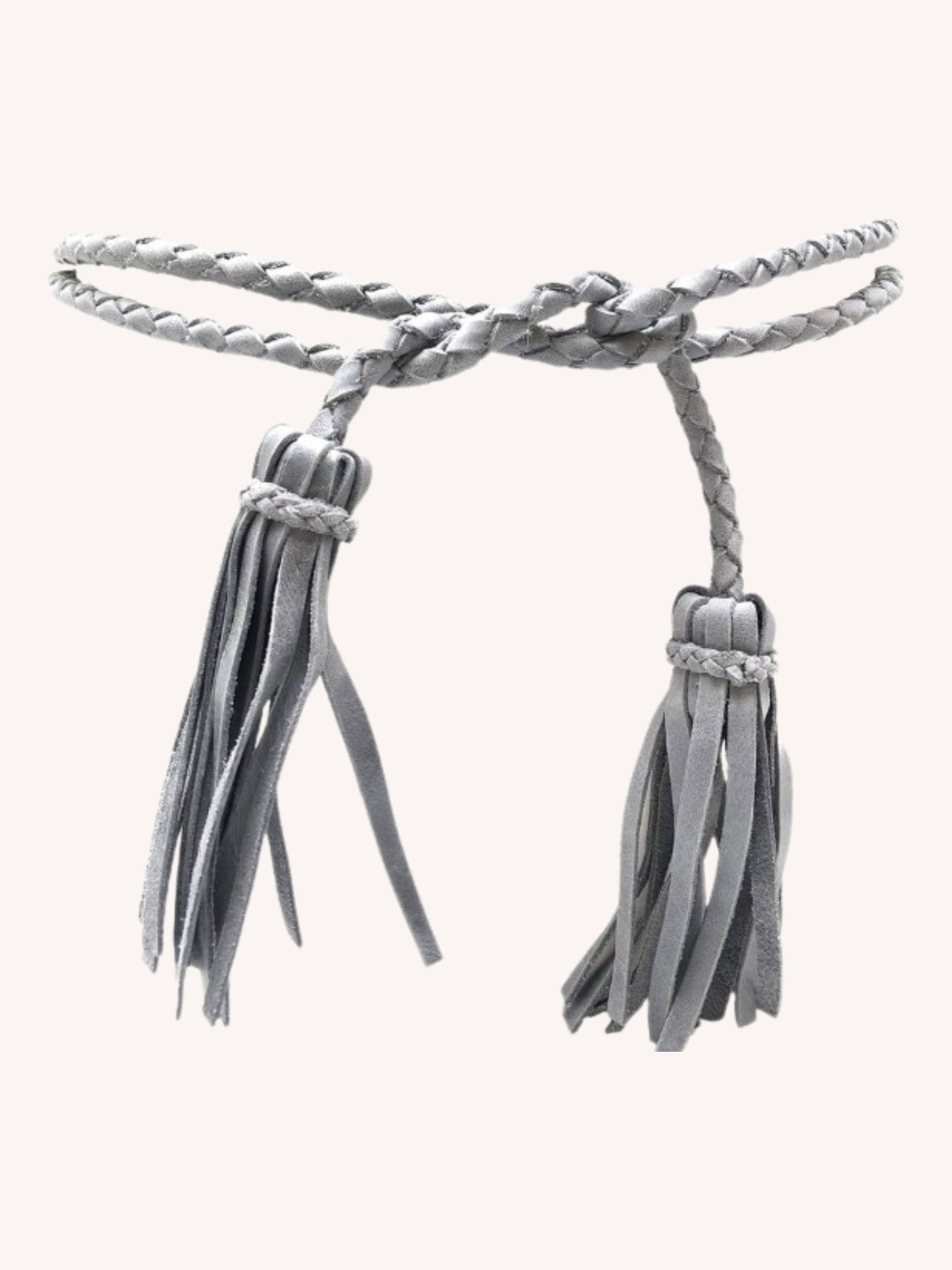 Fringe Soga Belt | Silver