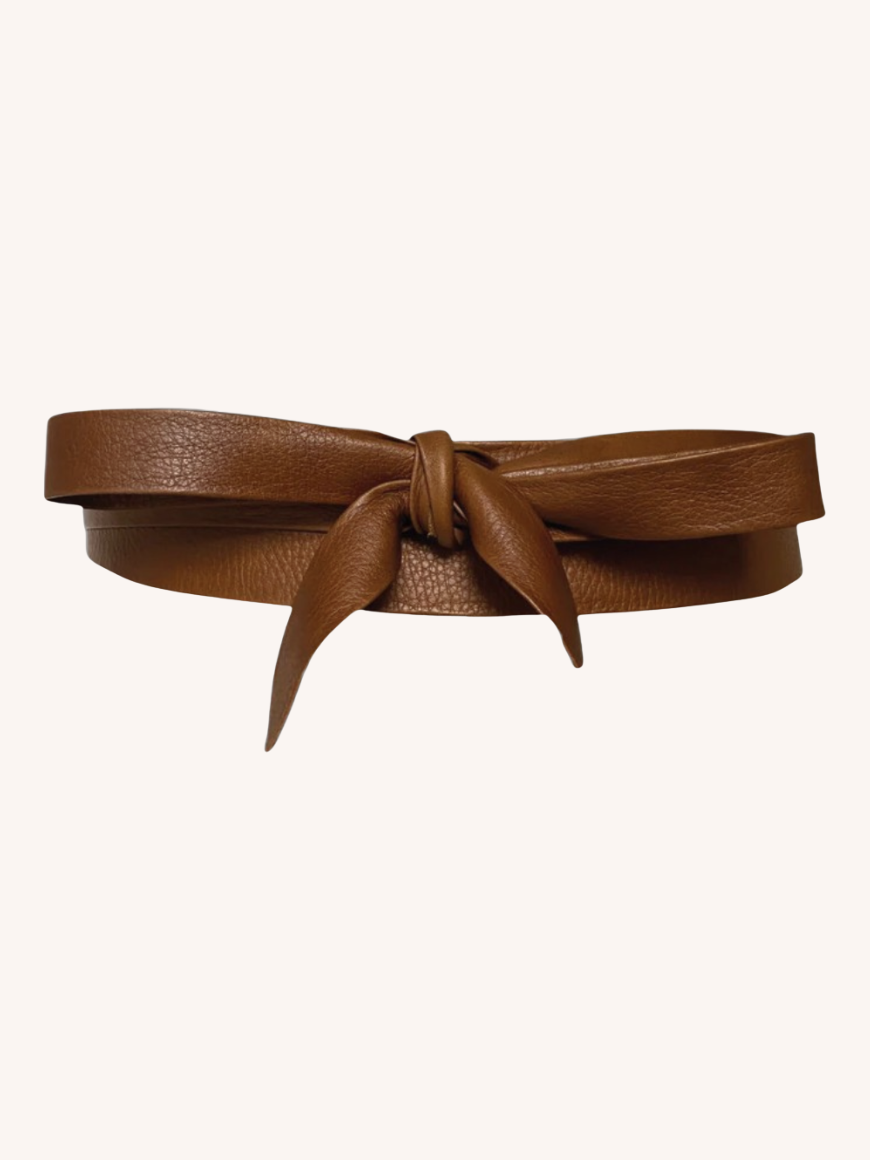Midi Wrap Belt | Whiskey