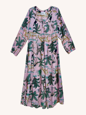 Denni Weekend Dress | Blush Palm