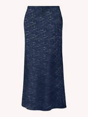 Gianna Stretch Lace Mermaid Maxi Skirt | Navy