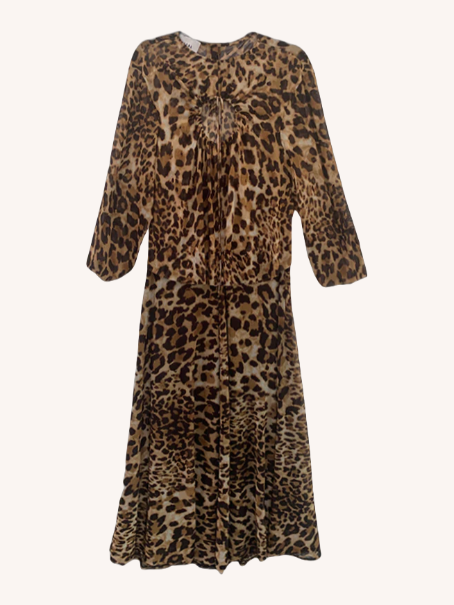 Lana Untamed Leopard Dress