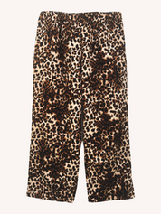 Riley Wide Pajama Style Pant | Leopard
