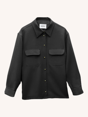 The Payton Two Pocket Shirt | Black