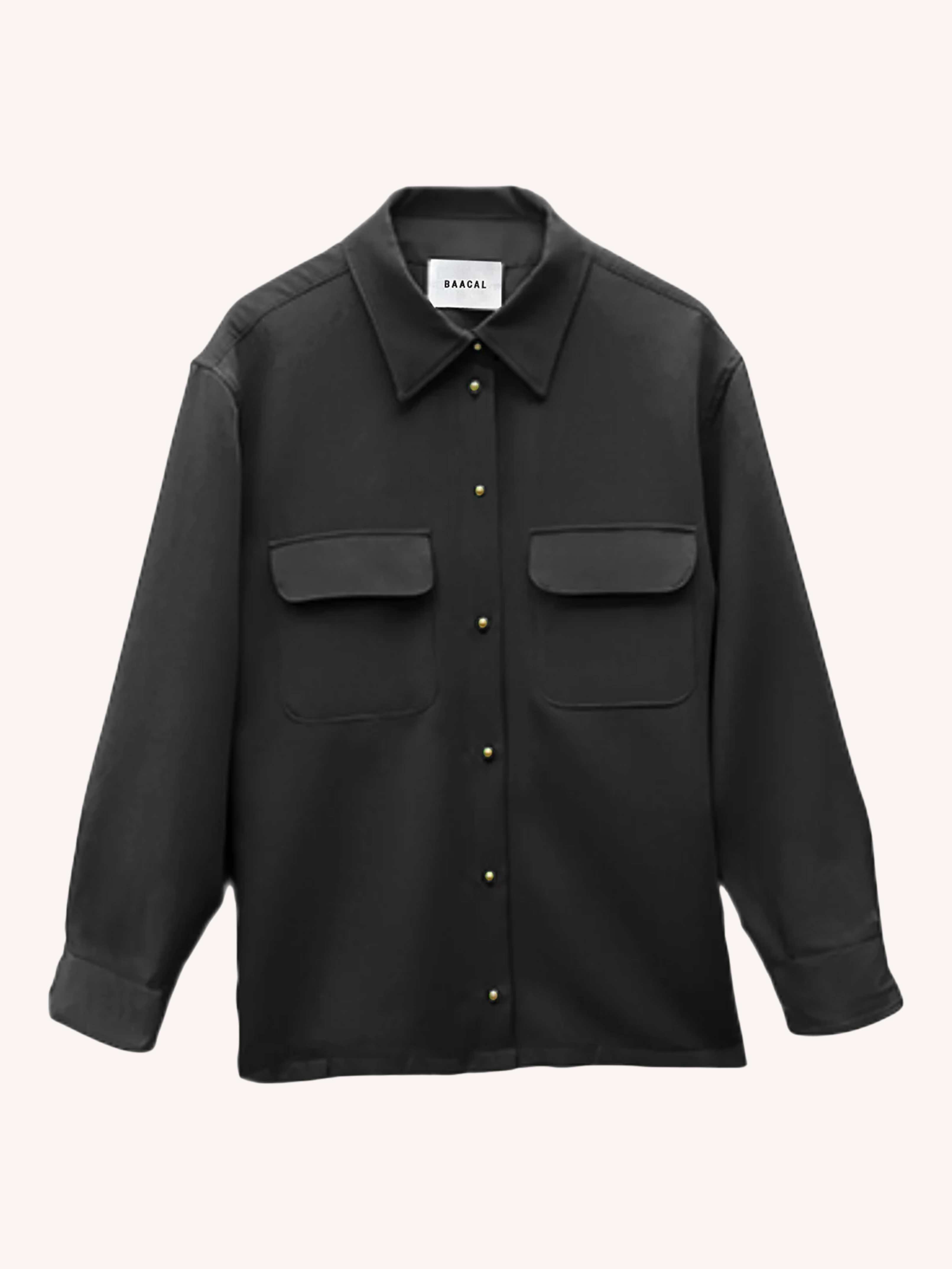 The Payton Two Pocket Shirt | Black
