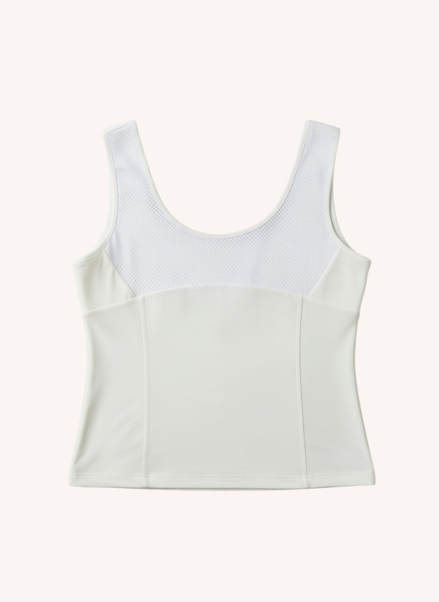 Bra-Free Waist Length Crop | Natural