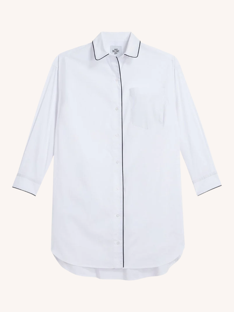 Signature Tunic Shirt | Piping