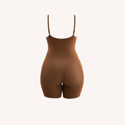 Mid-Thigh Shapewear Bodysuit | Ella Nude
